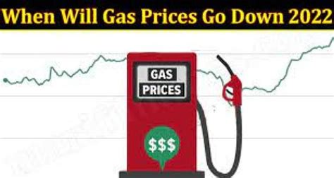 When Will Gas Prices Go Down